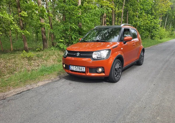 suzuki ignis kujawsko-pomorskie Suzuki Ignis cena 45900 przebieg: 42251, rok produkcji 2019 z Toruń